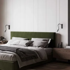 Lampa ścienna / Kinkiet IO Czarny (IO_AP_NERO) - Ideal Lux