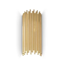 Lampa ścienna / Kinkiet PAN Złoty (PAN_AP2) - Ideal Lux