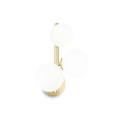 Lampa ścienna / Kinkiet PERLAGE Biały (PERLAGE_AP3_BIANCO) - Ideal Lux