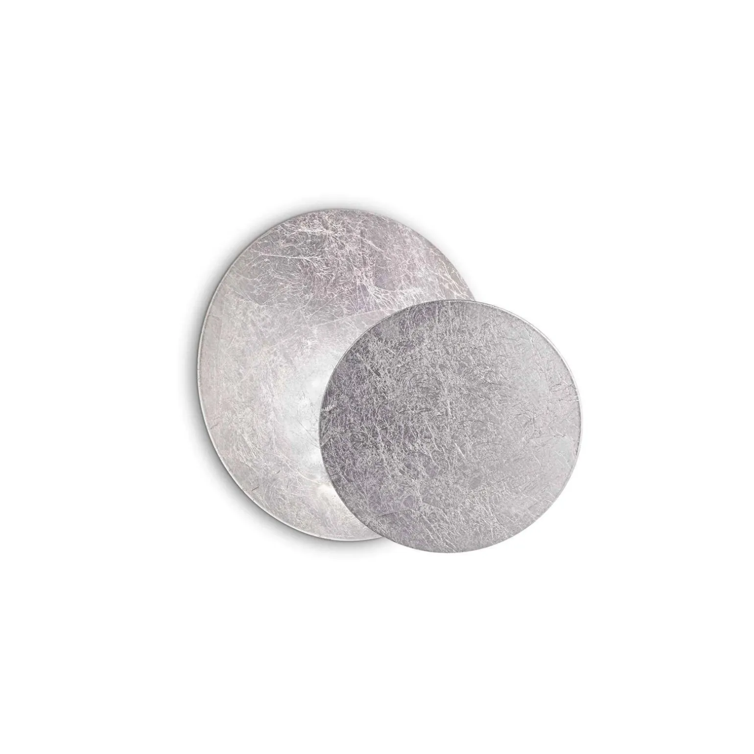 Lampa ścienna / Kinkiet TICK Srebrny (TICK_AP_ARGENTO) - Ideal Lux