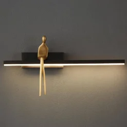 Lampa ścienna AMICI czarna 31 cm (ST-B3578 black) - Step into Design