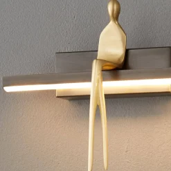 Lampa ścienna AMICI czarna 31 cm (ST-B3578 black) - Step into Design