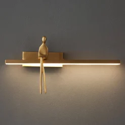 Lampa ścienna AMICI złota 31 cm (ST-B3578 gold) - Step into Design