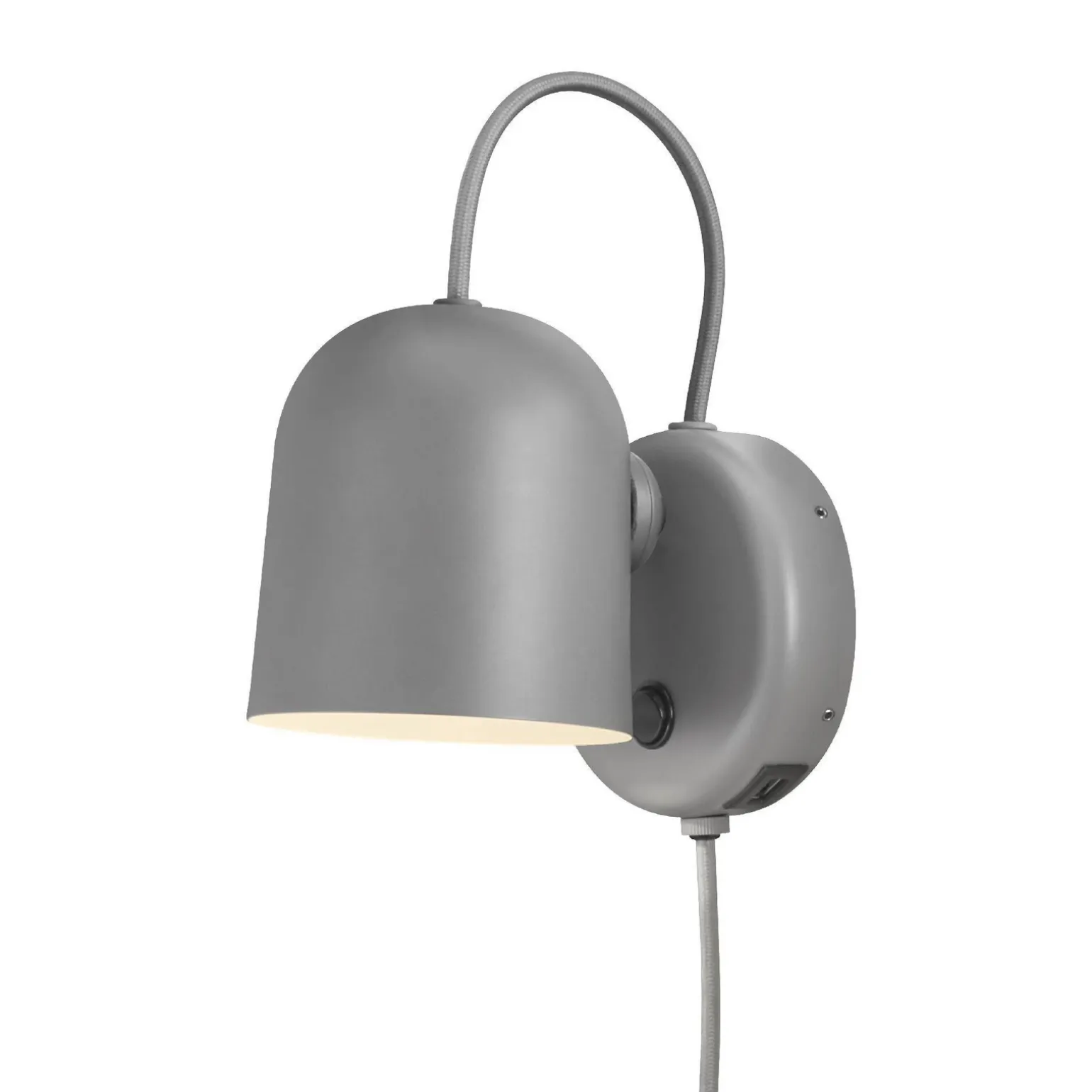 Lampa ścienna ANGLE Nordlux GU10 25W Metal Szary