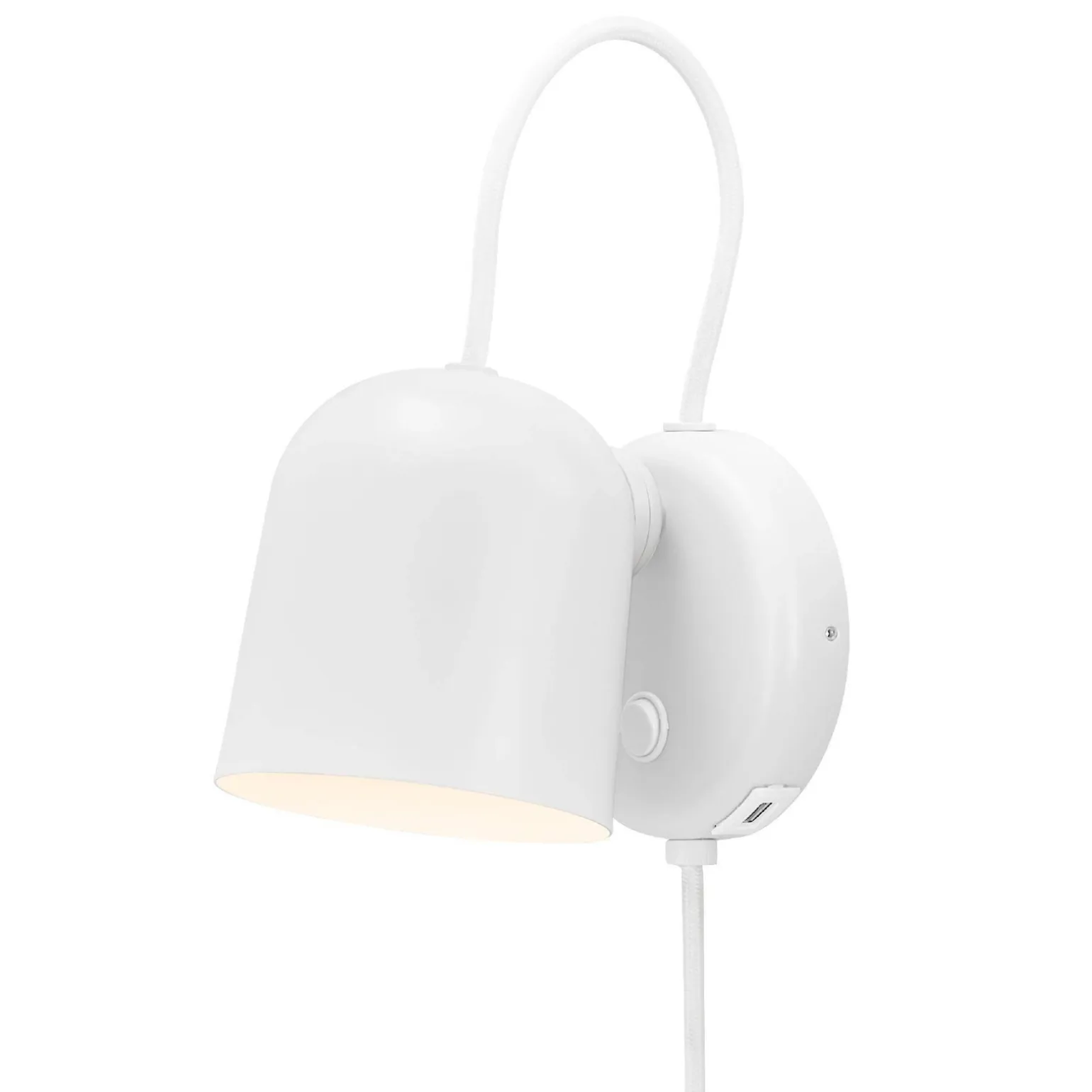 Lampa ścienna ANGLE Nordlux GU10 25W Metal Biały
