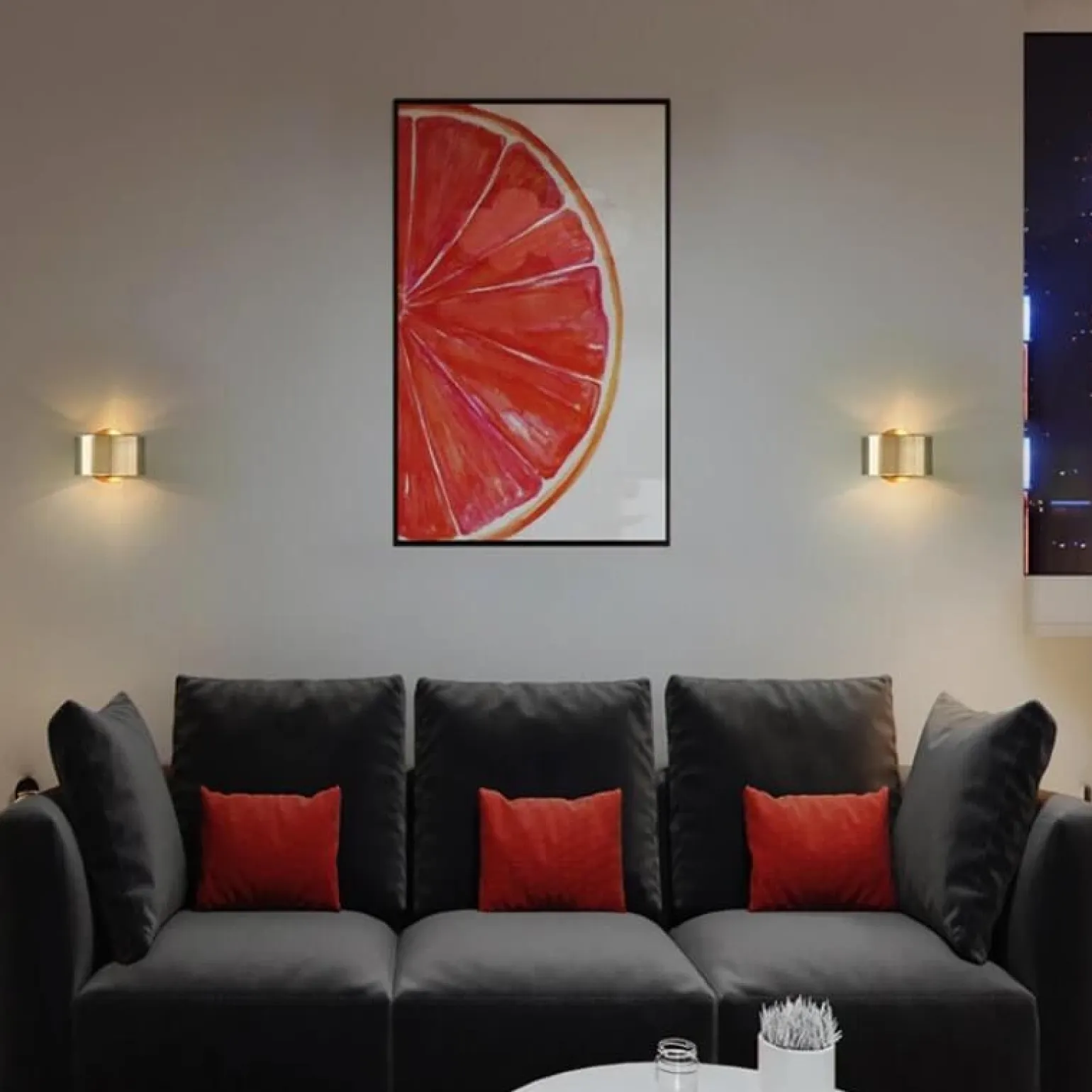 Lampa ścienna ARRO czarna (MSE1501100130) - Moosee