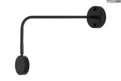 Lampa ścienna AXEL czarna (MSE1501100147) - Moosee