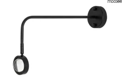 Lampa ścienna AXEL czarna (MSE1501100147) - Moosee