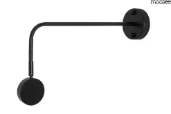 Lampa ścienna AXEL czarna (MSE1501100147) - Moosee