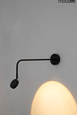 Lampa ścienna AXEL czarna (MSE1501100147) - Moosee