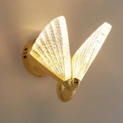 Lampa ścienna BEE LED złota 18 cm (ST-W0612-1S) - Step into Design