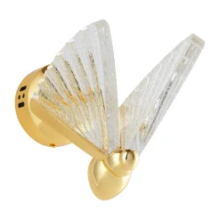 Lampa ścienna BEE LED złota 18 cm (ST-W0612-1S) - Step into Design