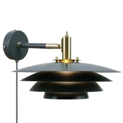 Lampa ścienna BRETAGNE Nordlux G9 25W Metal Szary