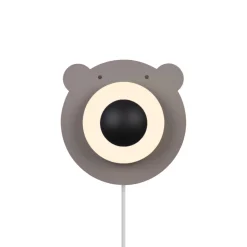 Lampa ścienna BRUNABEAR Nordlux E14 25W Metal Brązowy