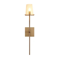 Lampa ścienna CLASSICO złota szklany klosz 62 cm (ST-DL8502 gold) - Step into Design