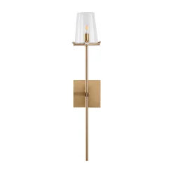 Lampa ścienna CLASSICO złota szklany klosz 62 cm (ST-DL8502 gold) - Step into Design