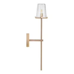 Lampa ścienna CLASSICO złota szklany klosz 62 cm (ST-DL8502 gold) - Step into Design