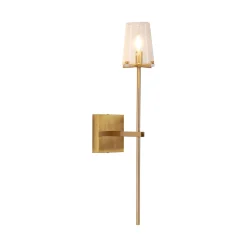 Lampa ścienna CLASSICO złota szklany klosz 62 cm (ST-DL8502 gold) - Step into Design