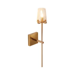 Lampa ścienna CLASSICO złota szklany klosz 62 cm (ST-DL8502 gold) - Step into Design