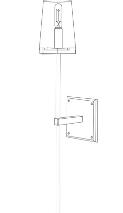 Lampa ścienna CLASSICO złota szklany klosz 62 cm (ST-DL8502 gold) - Step into Design