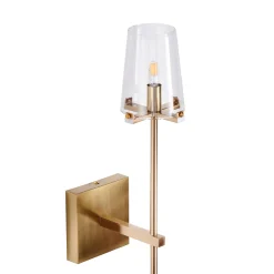 Lampa ścienna CLASSICO złota szklany klosz 62 cm (ST-DL8502 gold) - Step into Design