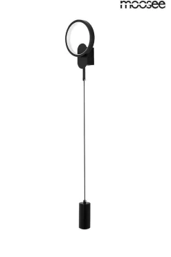 Lampa ścienna COMO czarna (MSE010100344) - Moosee