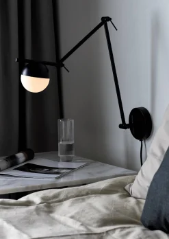 Lampa ścienna CONTINA Nordlux G9 5W Metal Czarny