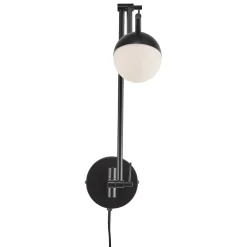 Lampa ścienna CONTINA Nordlux G9 5W Metal Czarny