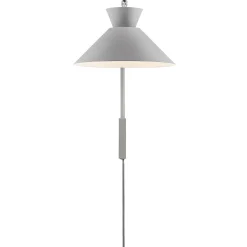 Lampa ścienna DIAL Nordlux E27 40W Metal Szary
