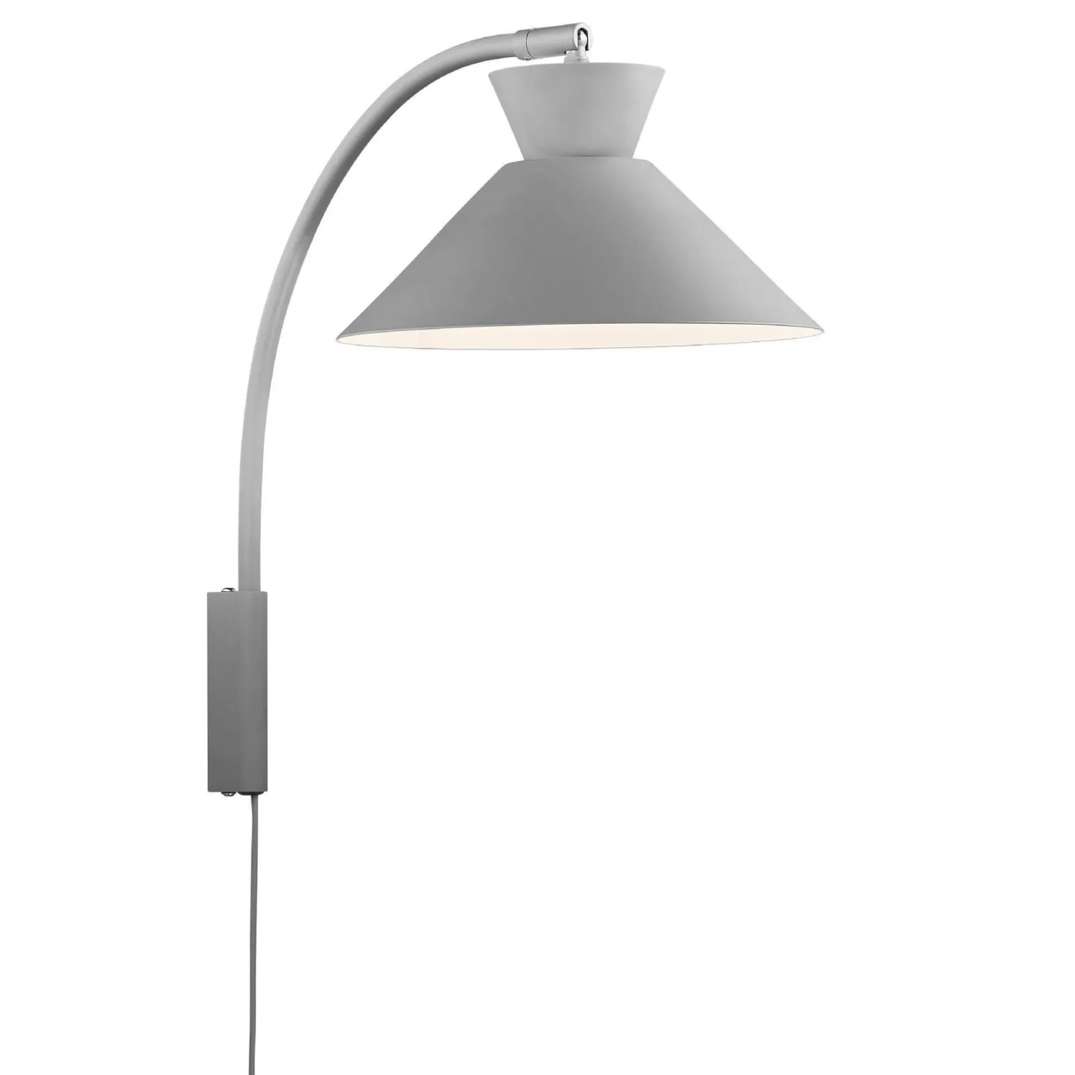 Lampa ścienna DIAL Nordlux E27 40W Metal Szary