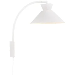 Lampa ścienna DIAL Nordlux E27 40W Metal Biały