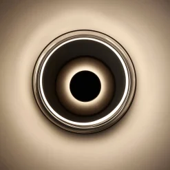 Lampa ścienna DISCO LED czarna 23 cm (ST-1331-W black) - Step into Design