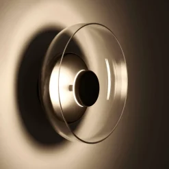 Lampa ścienna DISCO LED czarna 23 cm (ST-1331-W black) - Step into Design