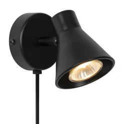 Lampa ścienna EIK Nordlux GU10 35W Metal Czarny