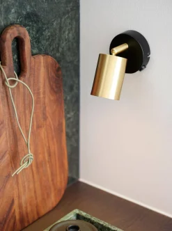 Lampa ścienna EXPLORE Nordlux GU10 35W Metal Mosiądz