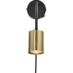 Lampa ścienna EXPLORE Nordlux GU10 35W Metal Mosiądz