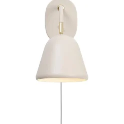 Lampa ścienna FLEUR Nordlux E14 15W Metal Beżowy