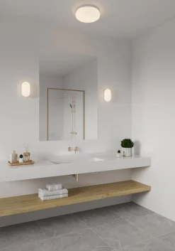 Lampa ścienna FOAM Nordlux E27 Tworzywo sztuczne Biały