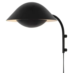 Lampa ścienna FREYA Nordlux E14 40W Metal Czarny