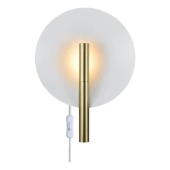 Lampa ścienna FURIKO Nordlux G9 6W Metal Szczotkowany mosiądz