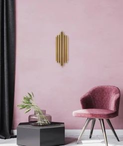 Lampa ścienna HARMONIC złota (MSE010100304) - Moosee