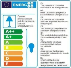 Lampa ścienna, kinkiet CHARLOTTE (W0067) Max light