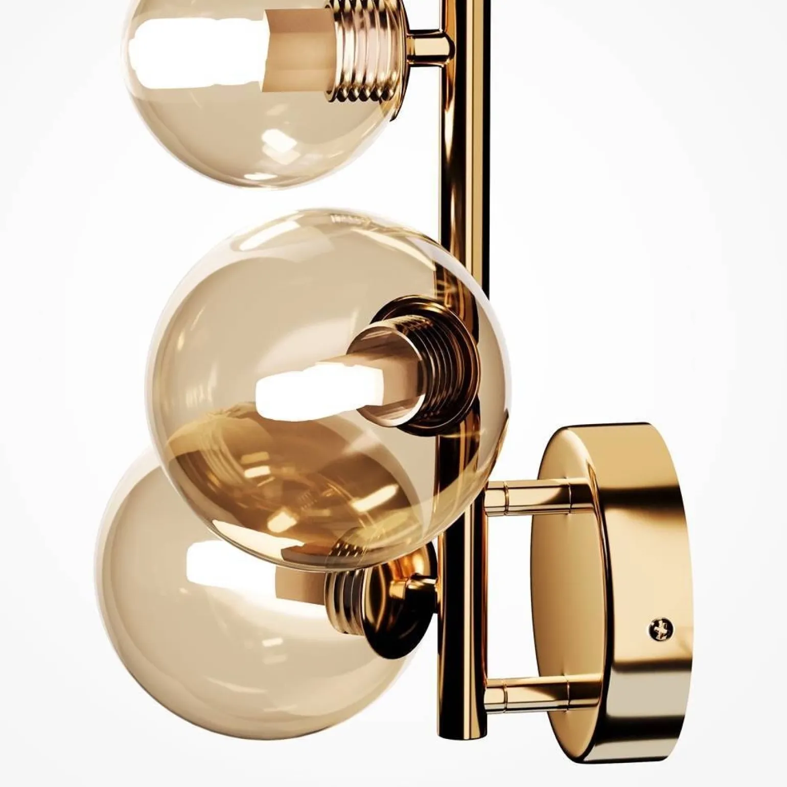 Lampa ścienna (kinkiet) Dallas (MOD545WL-03G) - Maytoni