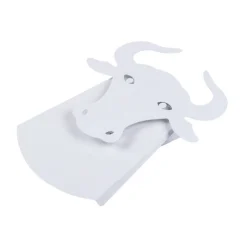 Lampa ścienna LED Byk Bull Biała (Abigali-Bull-W)
