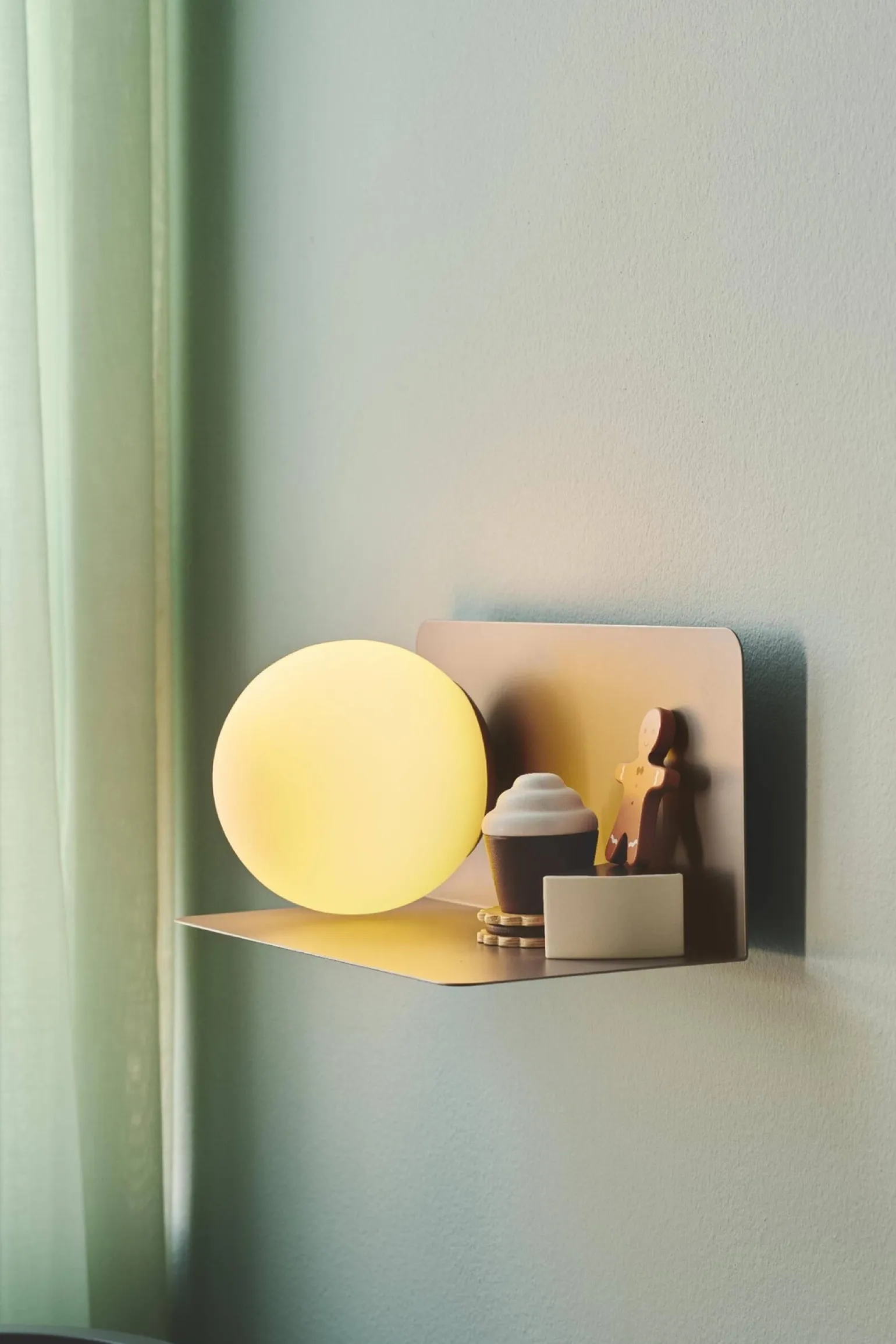 Lampa ścienna LILIBETH Nordlux E14 25W Metal Brązowy