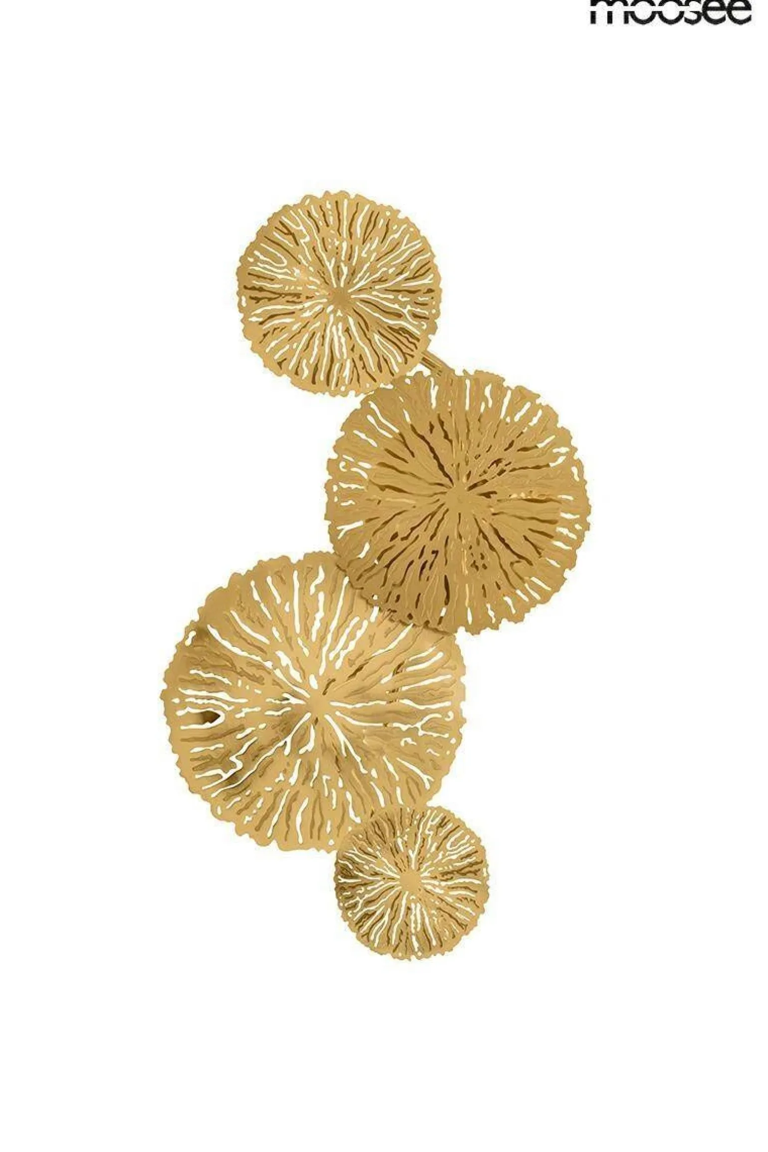 Lampa ścienna LIRIO 4 złota (MSE1501100178) - Moosee