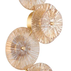 Lampa ścienna LUXIO-4 LED bursztynowa 32 cm (ST-3315-4 copper) - Step into Design