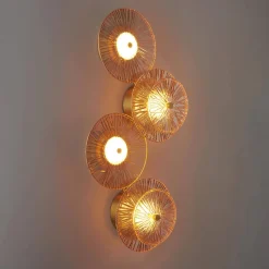 Lampa ścienna LUXIO-4 LED bursztynowa 32 cm (ST-3315-4 copper) - Step into Design