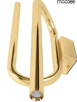 Lampa ścienna MACAROON złota (MSE010100376) - Moosee