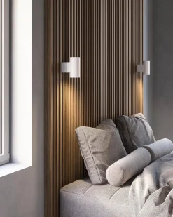 Lampa ścienna MONA Nordlux LED Szkło Biały